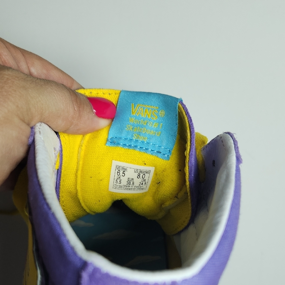 Vans x The Simpsons Sk8-Hi Lisa Simpson for President - Women’s 8 - Picture 8 of 8